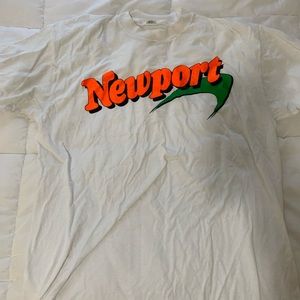 vintage newport cigarette t shirt
